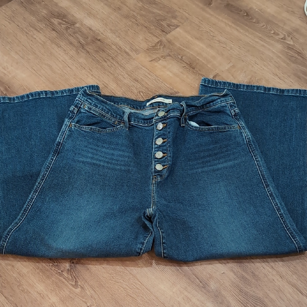 Levi's Dark Blue Flare Jeans